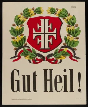 blason Gut Heil ! Alsace, France 1880-1888 1950.21.71 Photo
