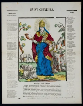 François Lacour ; Charles-Eugène Glémarec estampe SAINT CORNEILLE. Ile de france, France 1858-1860 1950.21.710 Photo