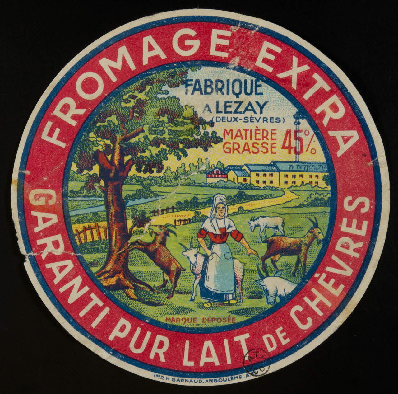 estampe FROMAGE EXTRA 1950.36.4 Photo
