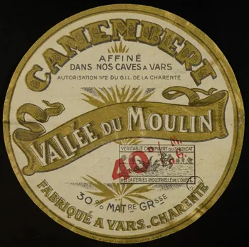 estampe CAMEMBERT  VALLEE DU MOULIN 1950.36.9 Photo