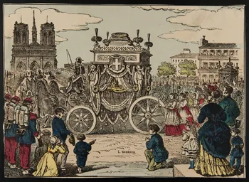 estampe Cortège funéraire 1950.39.1044 Photo