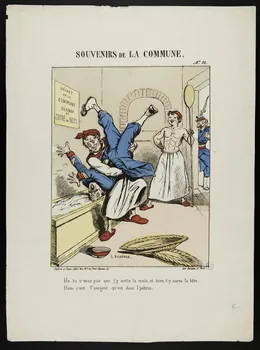 estampe SOUVENIRS DE LA COMMUNE. 1950.39.1082 Photo