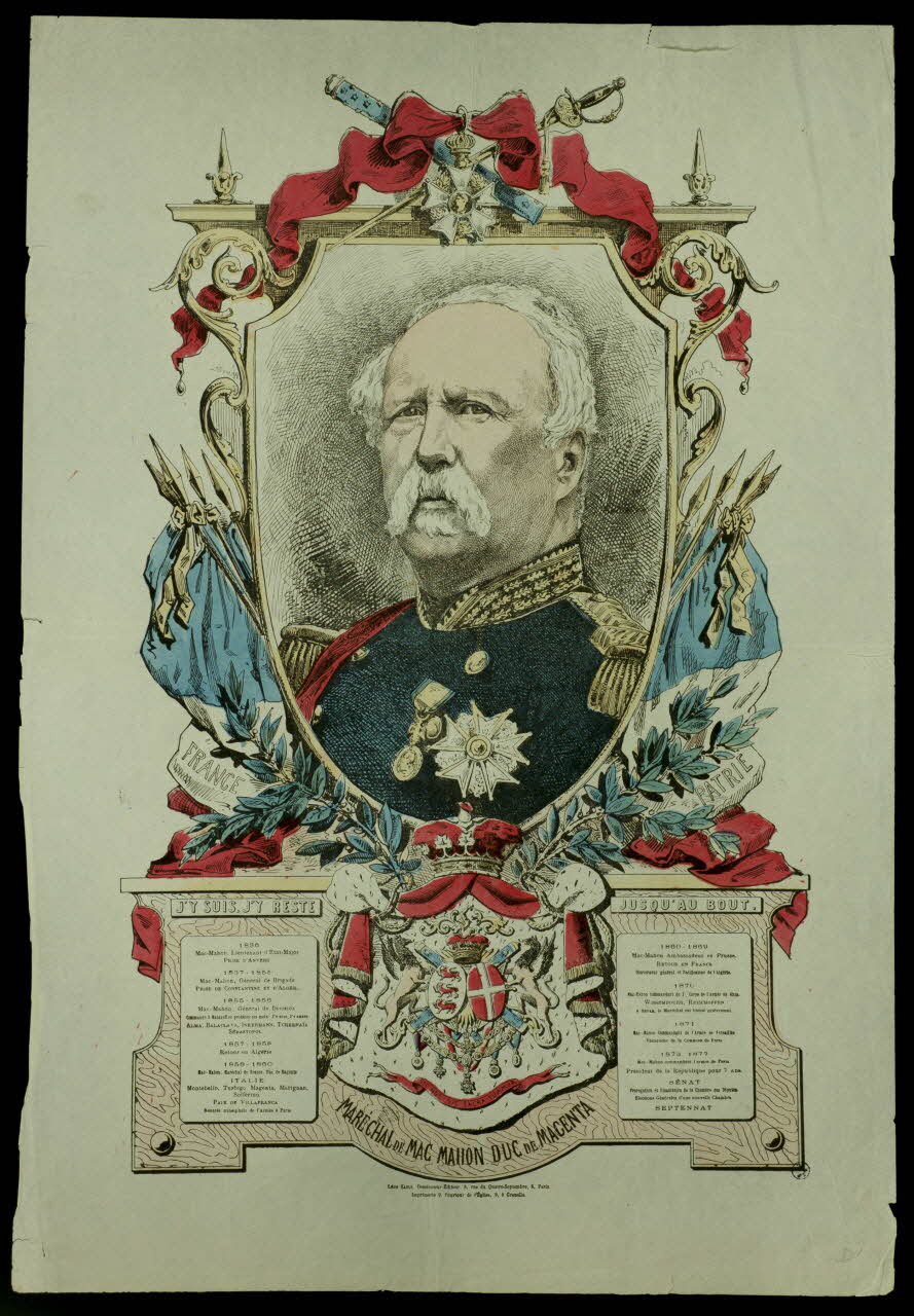 estampe MARECHAL DE MAC MAHON, DUC DE MAGENTA 1950.39.1126 Photo