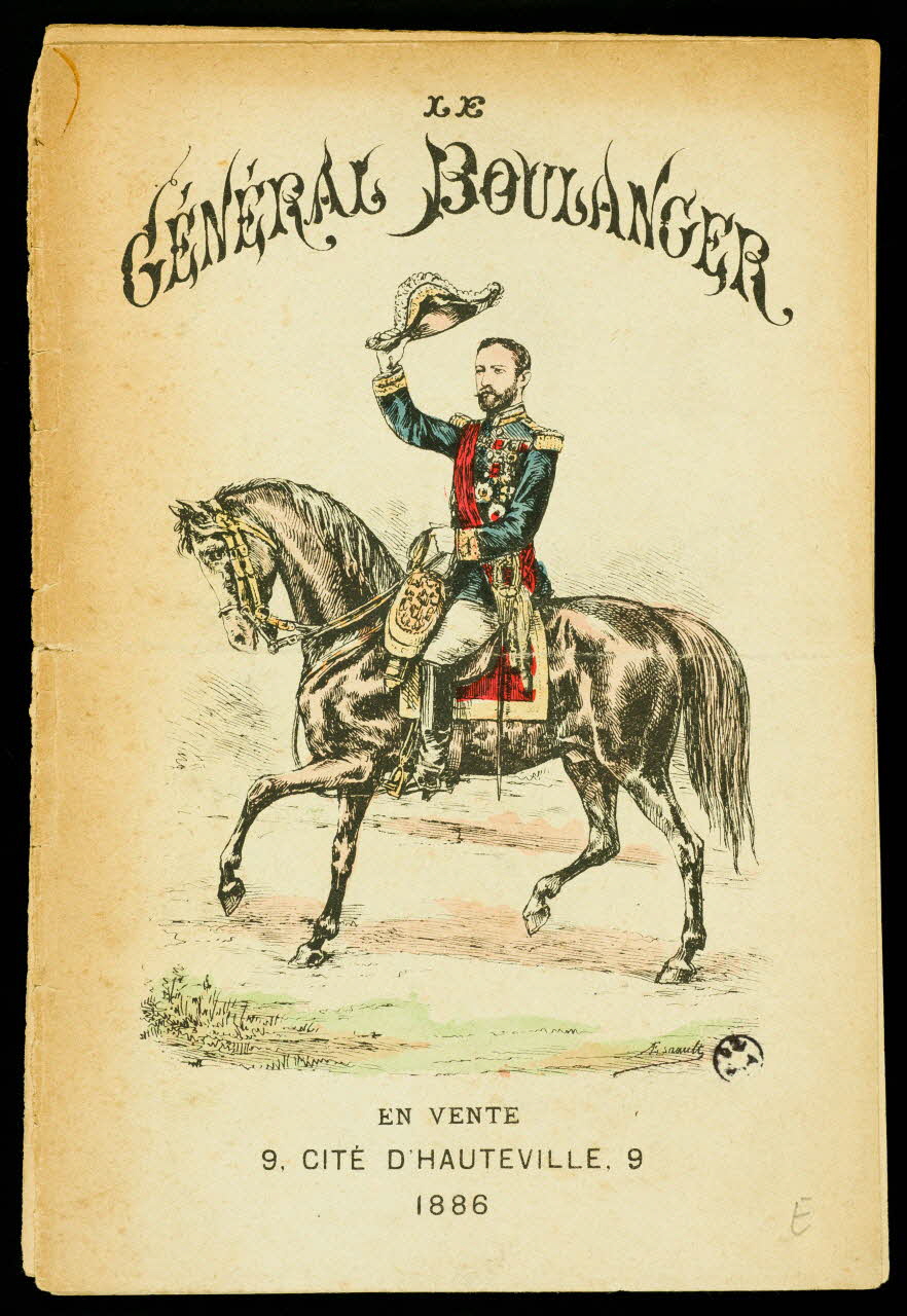 estampe LE  GENERAL BOULANGER 1950.39.1152.1/6 Photo