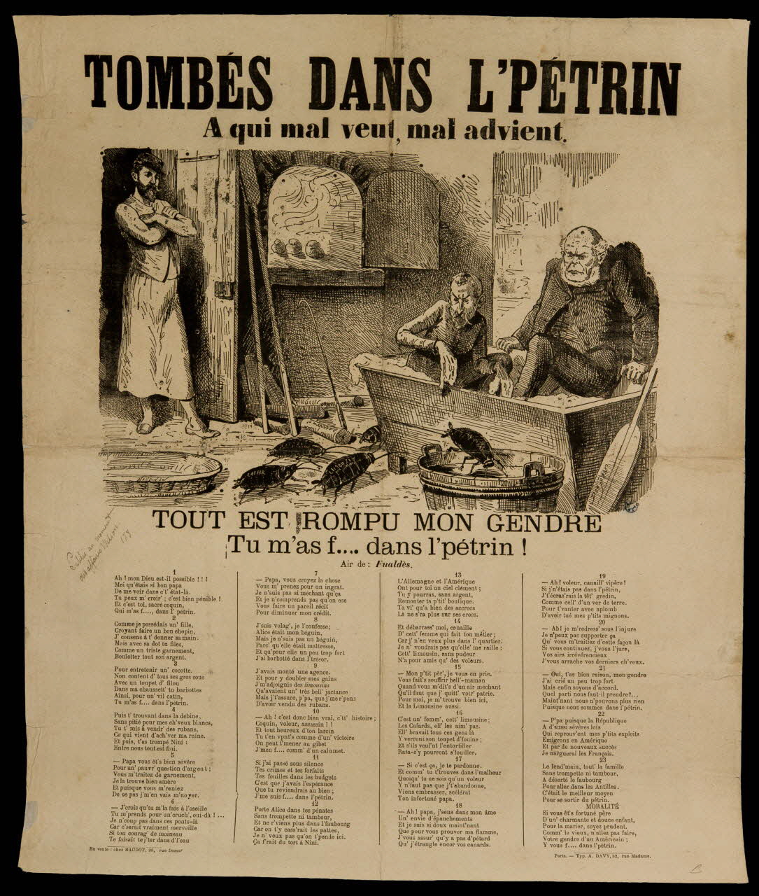 estampe TOMBES DANS L'PETRIN 1950.39.1175 Photo