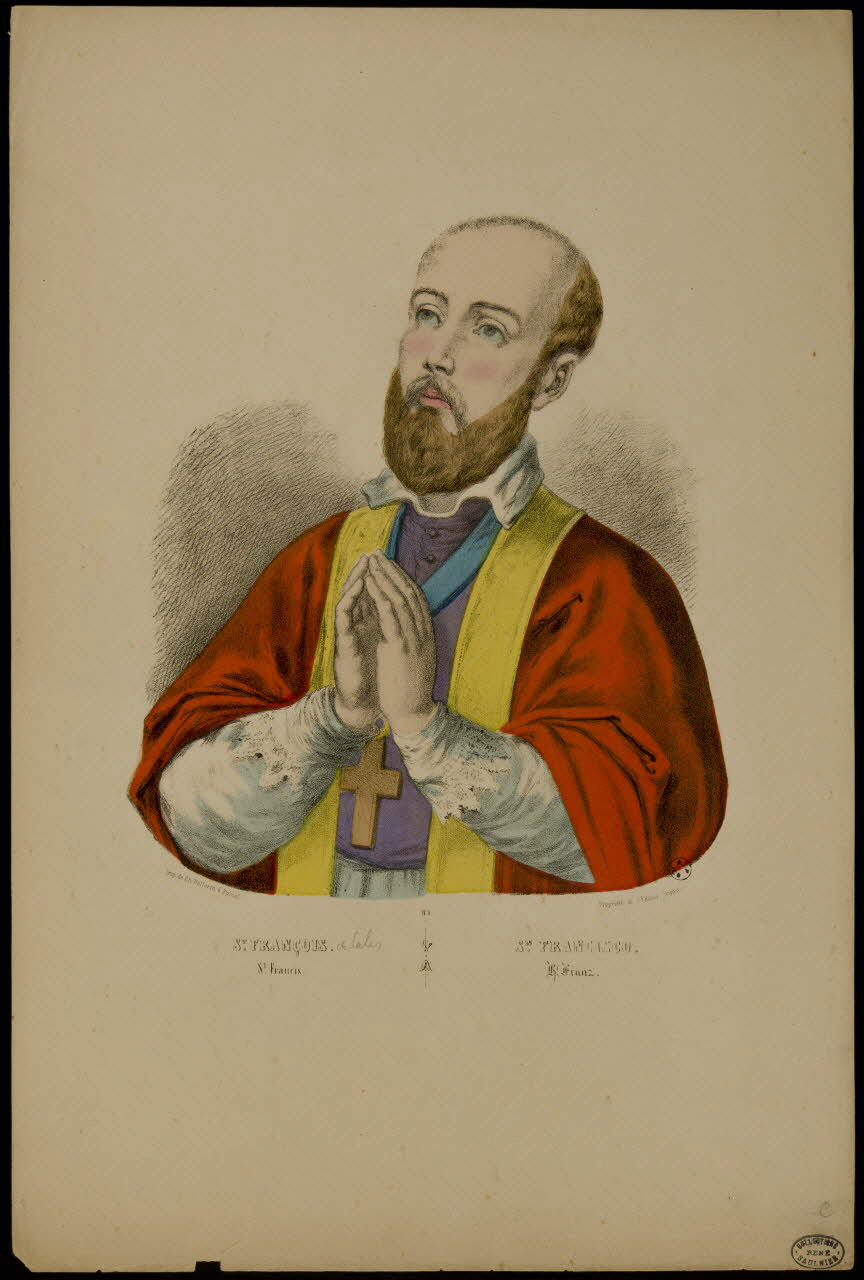 estampe ST FRANCOIS. 1950.39.120 Photo