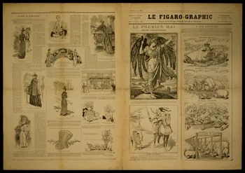 estampe LE FIGARO-GRAPHIC  LE PREMIER MAI 1950.39.1210 Photo