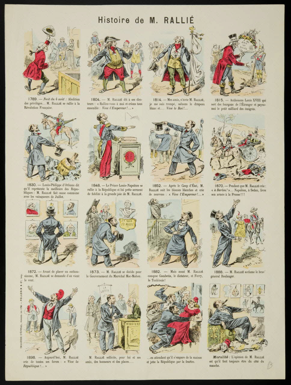 estampe Histoire de M. RALLIE 1950.39.1222 Photo