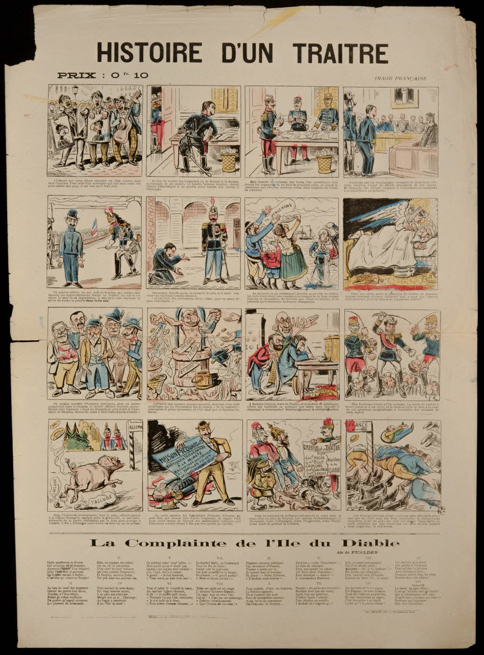 estampe HISTOIRE D'UN TRAITRE 1950.39.1226 Photo