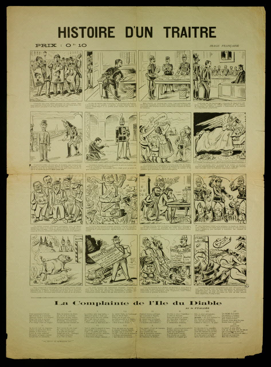 estampe HISTOIRE D'UN TRAITRE 1950.39.1227 Photo