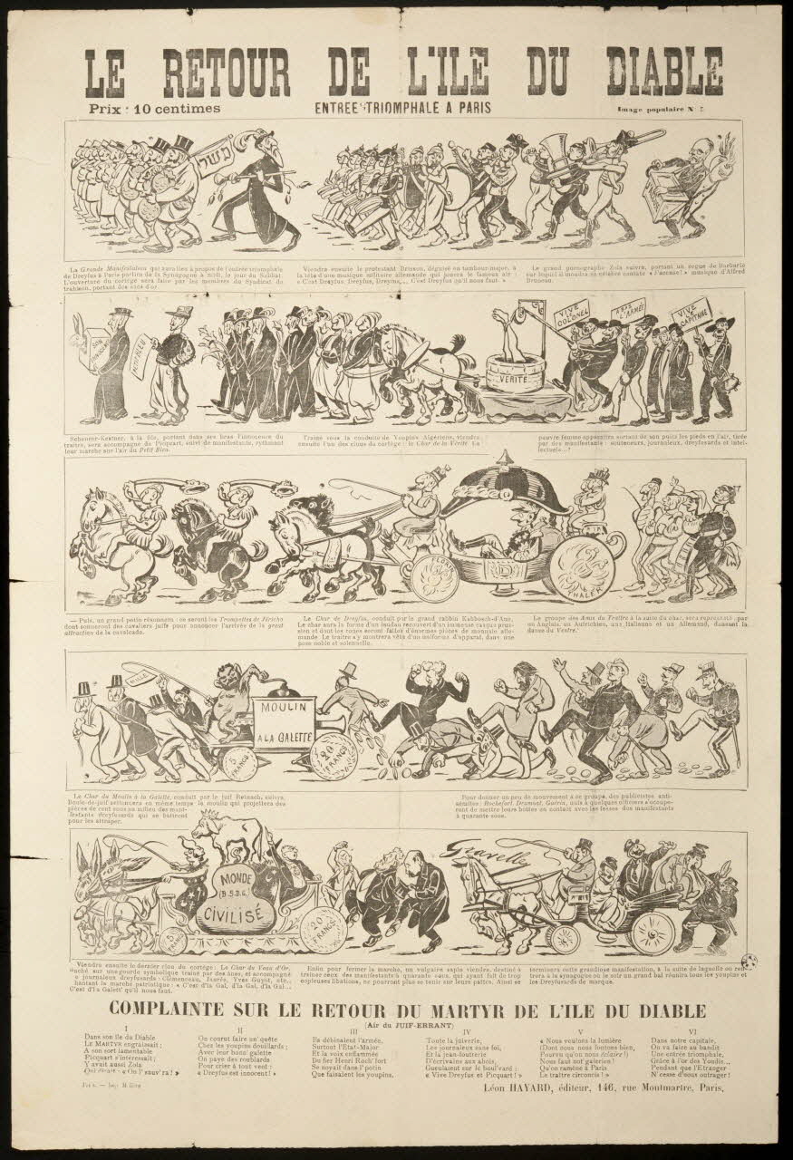 estampe LE RETOUR DE L'ILE DU DIABLE 1950.39.1228 Photo