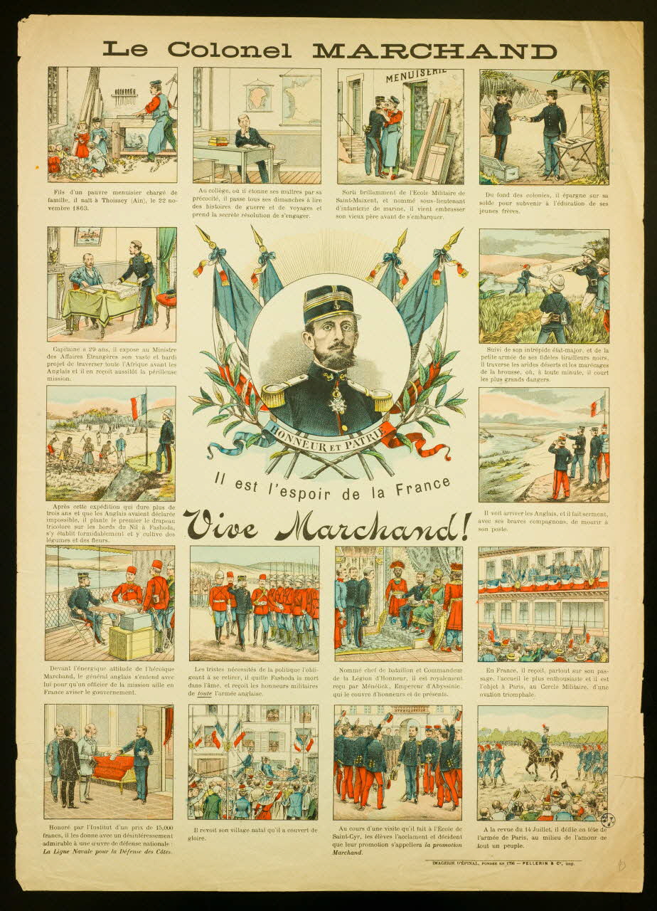 estampe Le Colonel MARCHAND 1950.39.1231 Photo
