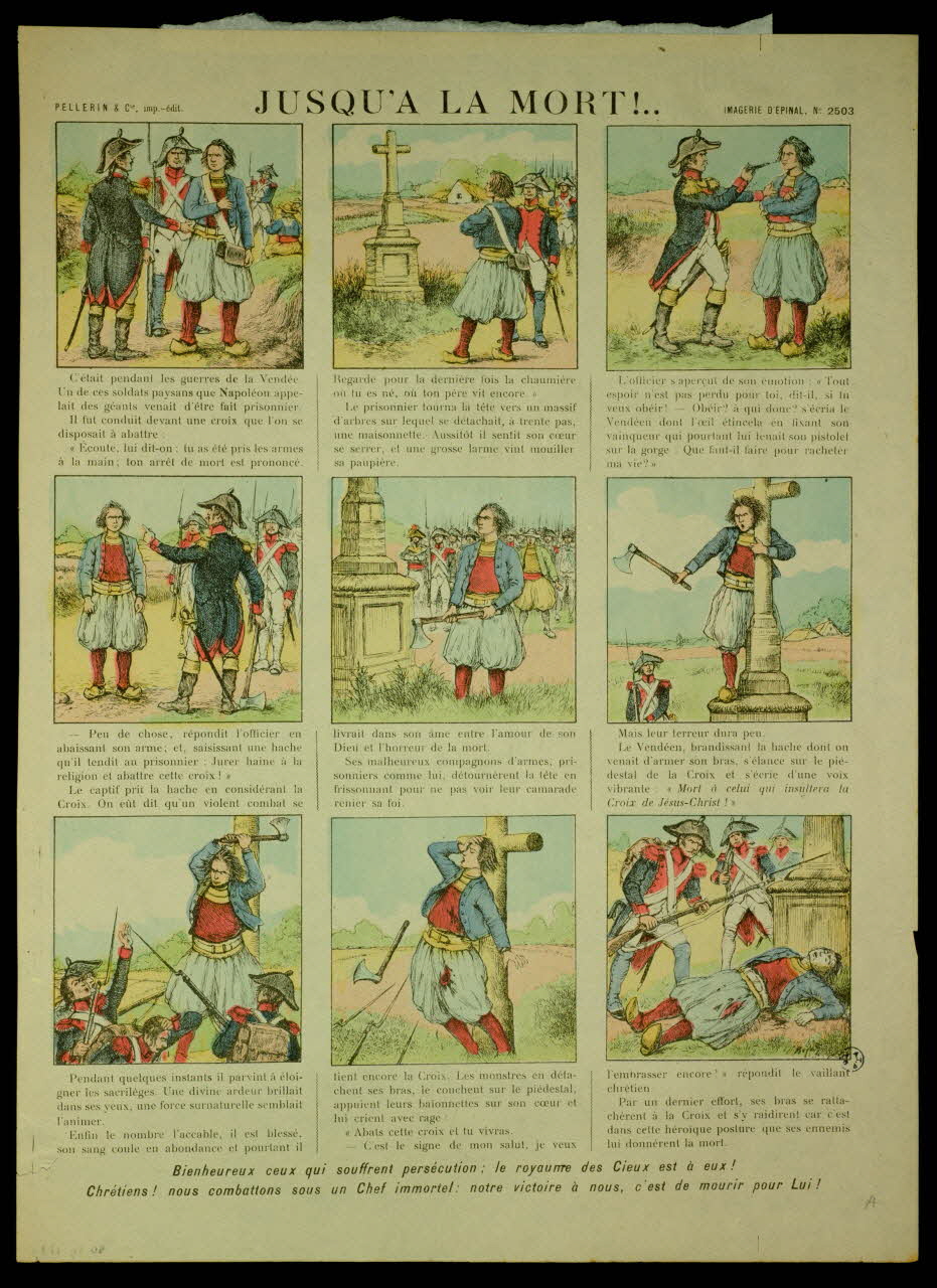 estampe JUSQU'A LA MORT !.. 1950.39.1237 Photo