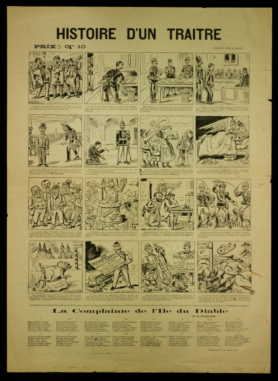 estampe HISTOIRE D'UN TRAITRE 1950.39.1246 Photo