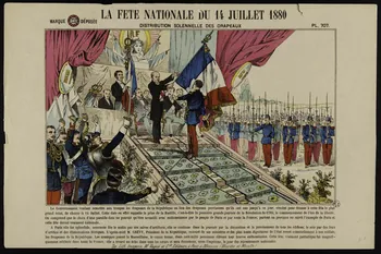 estampe LA FETE NATIONALE DU 14 JUILLET 1880 1950.39.1270  Photo