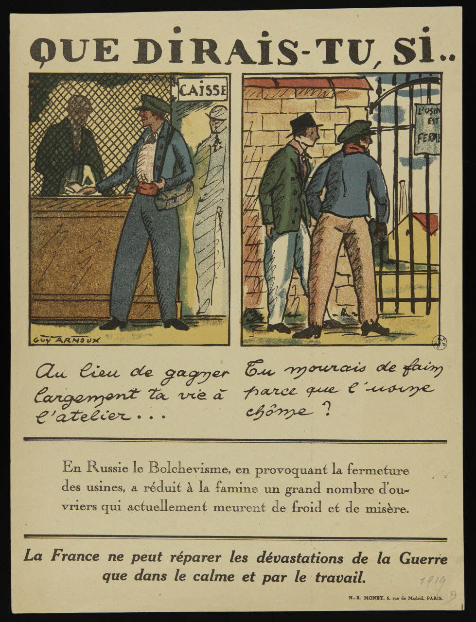 estampe QUE DIRAIS-TU, SI.. 1950.39.1311 Photo