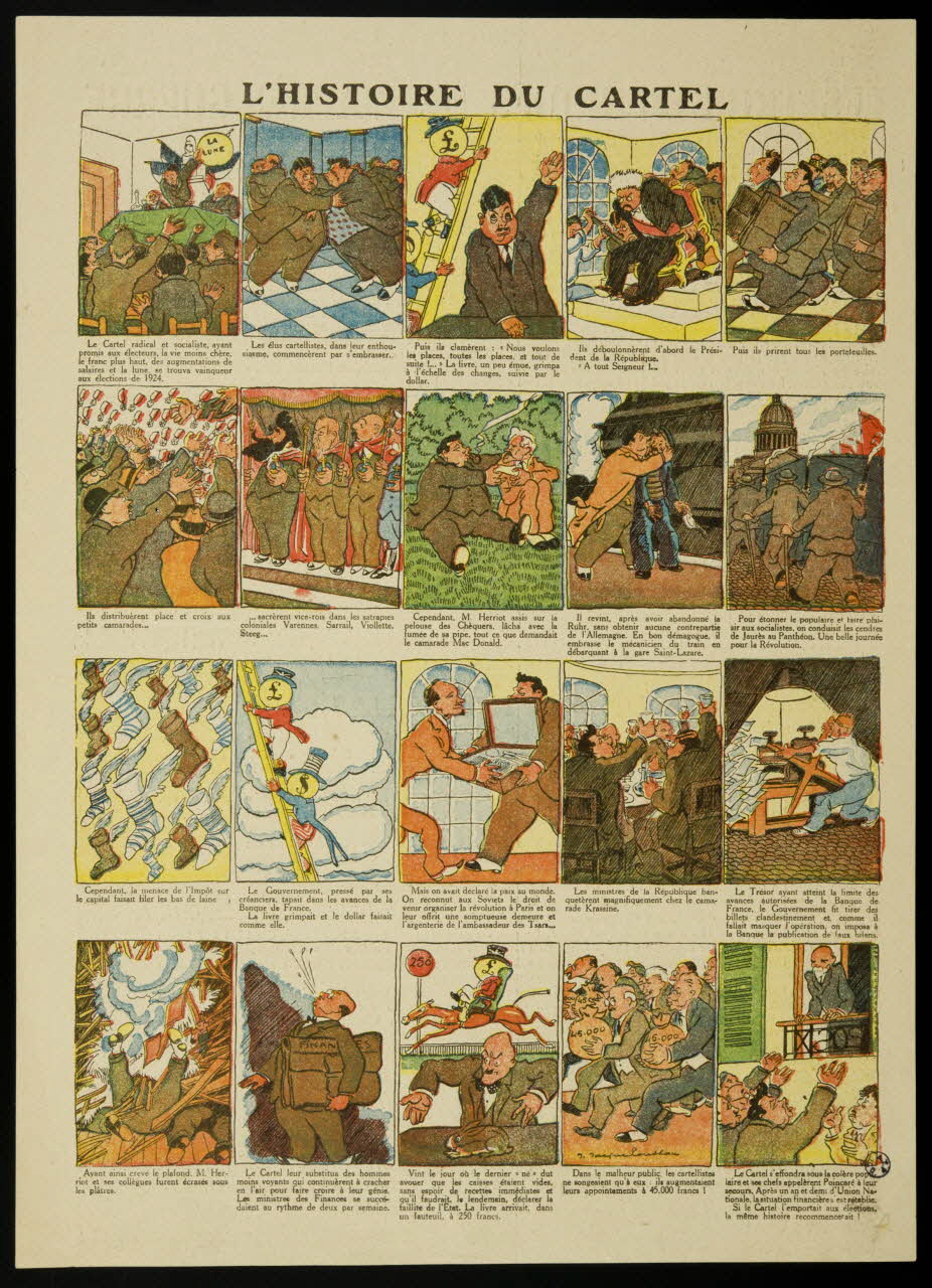 estampe L'HISTOIRE DU CARTEL 1950.39.1318 Photo