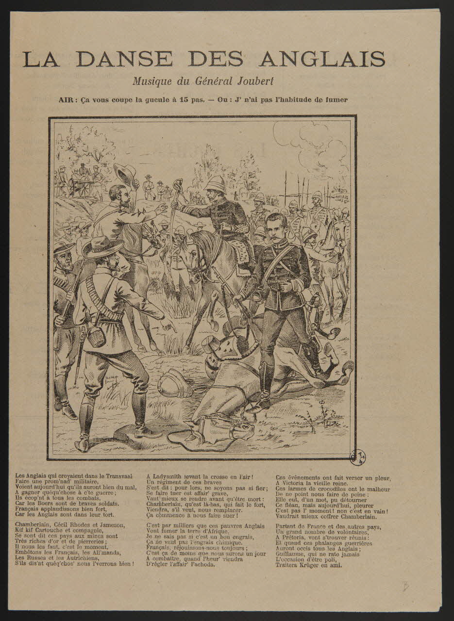 estampe LA DANSE DES ANGLAIS 1950.39.1383 Photo