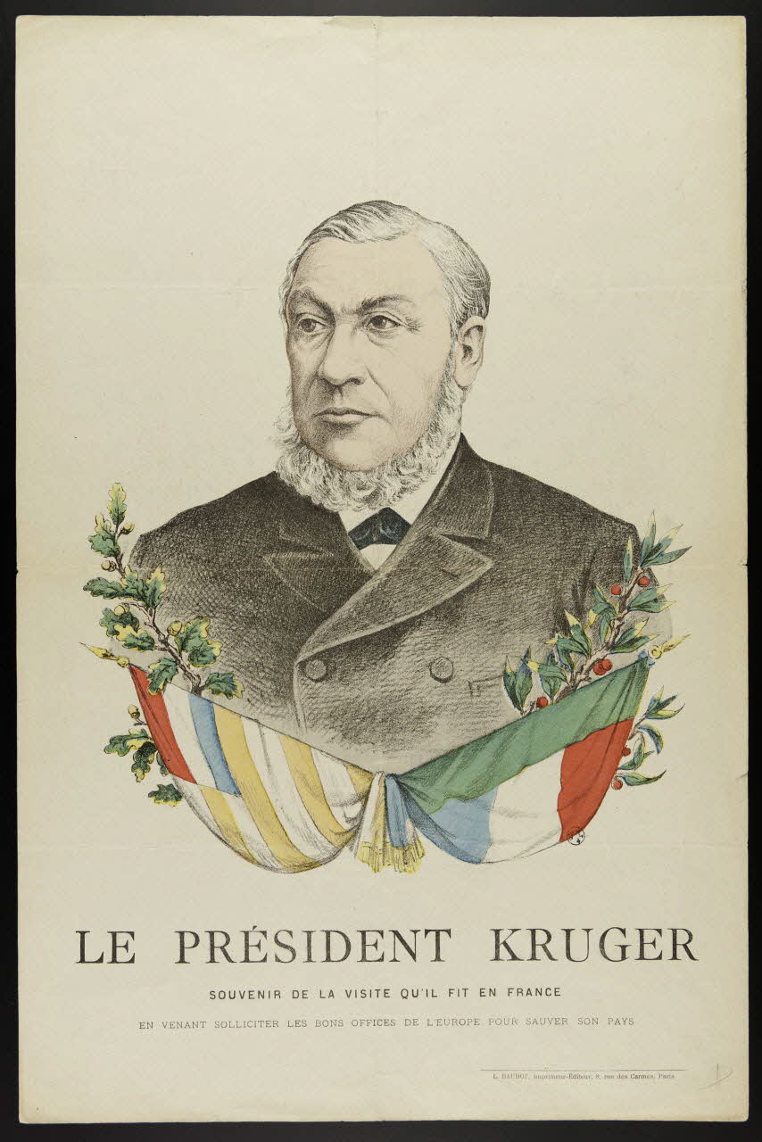 estampe LE PRESIDENT KRUGER 1950.39.1386 Photo