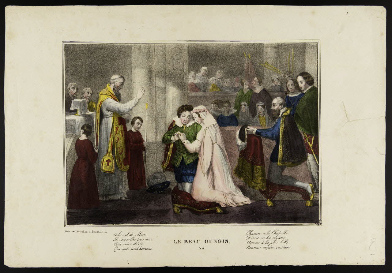 estampe LE BEAU DUNOIS. 1950.39.1401 Photo