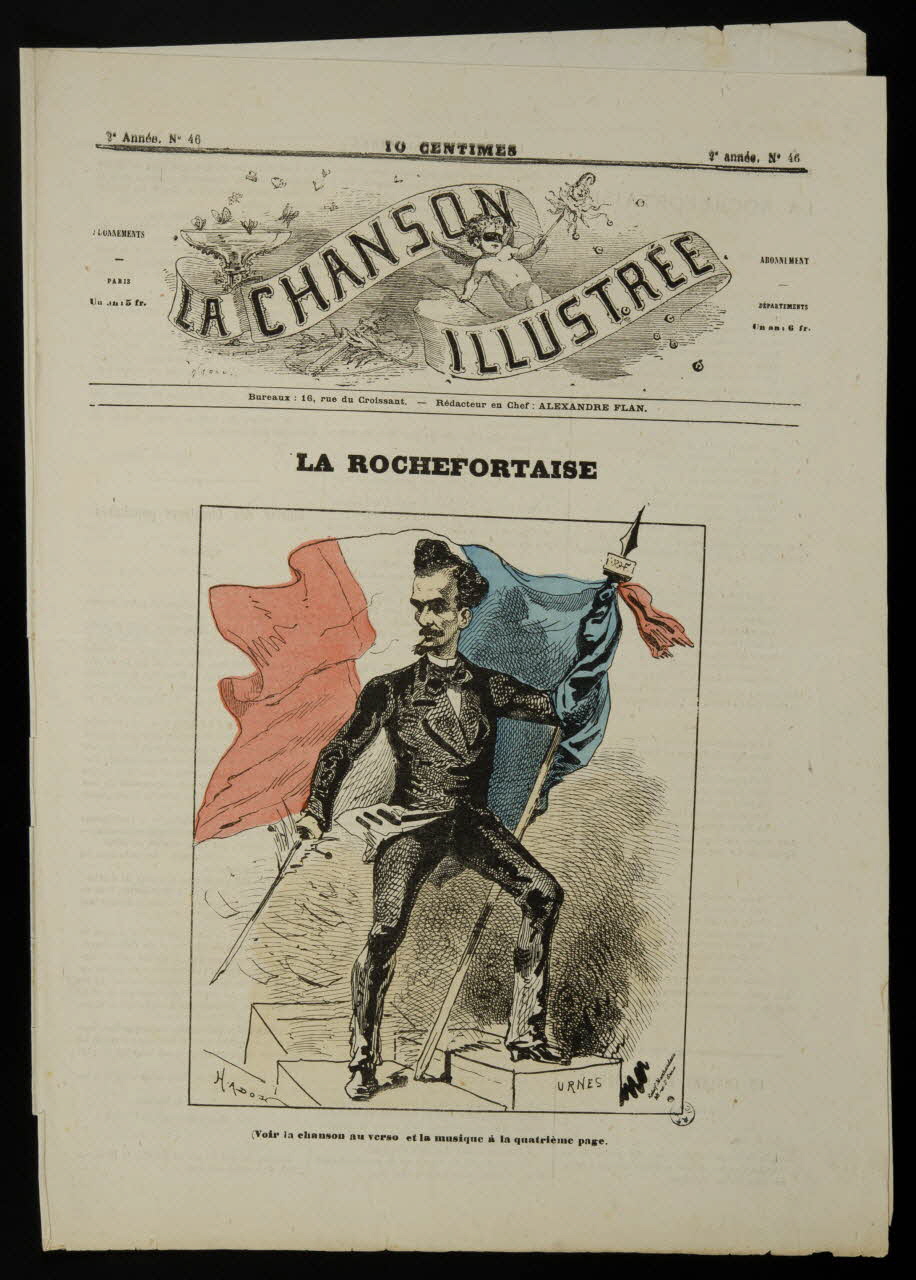 estampe LA CHANSON  ILLUSTREE  LA ROCHEFORTAISE 1950.39.1448 Photo