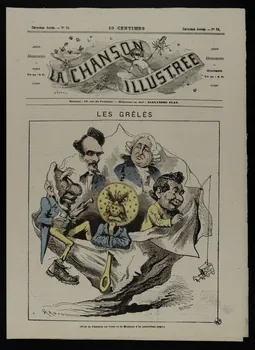 estampe LA CHANSON  ILLUSTREE  LES GRÊLES 1950.39.1456 Photo