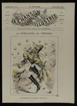 estampe LA CHANSON  ILLUSTREE  LA REVOLUTION DU PORTUGAL 1950.39.1466 Photo