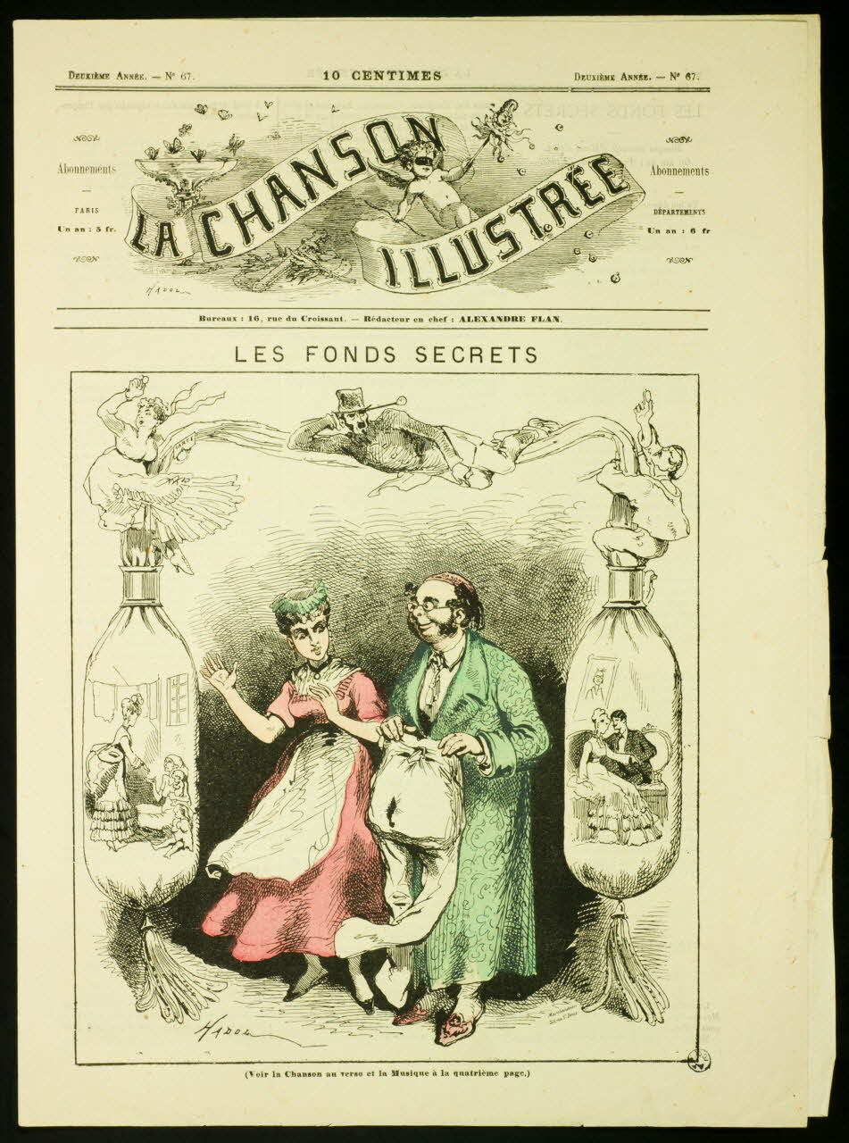 estampe LA CHANSON  ILLUSTREE  LES FONDS SECRETS 1950.39.1469 Photo