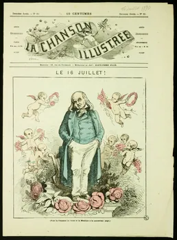 estampe LA CHANSON  ILLUSTREE  LE 16 JUILLET ! 1950.39.1471 Photo