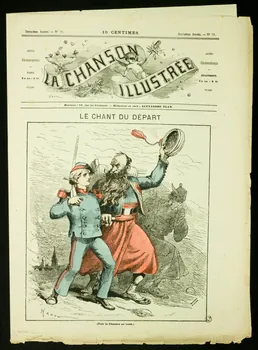 estampe LA CHANSON  ILLUSTREE  LE CHANT DU DEPART 1950.39.1472 Photo