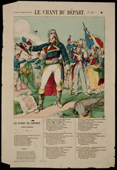 estampe LE CHANT DU DEPART. 1950.39.1475 Photo