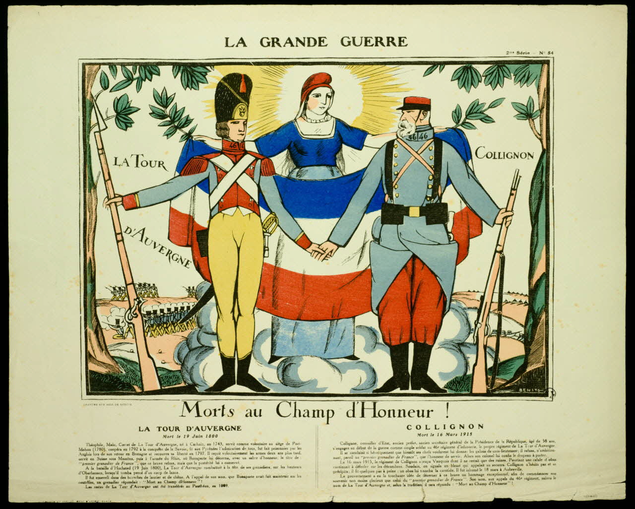 estampe Morts au Champ d'Honneur ! 1950.39.1558 Photo