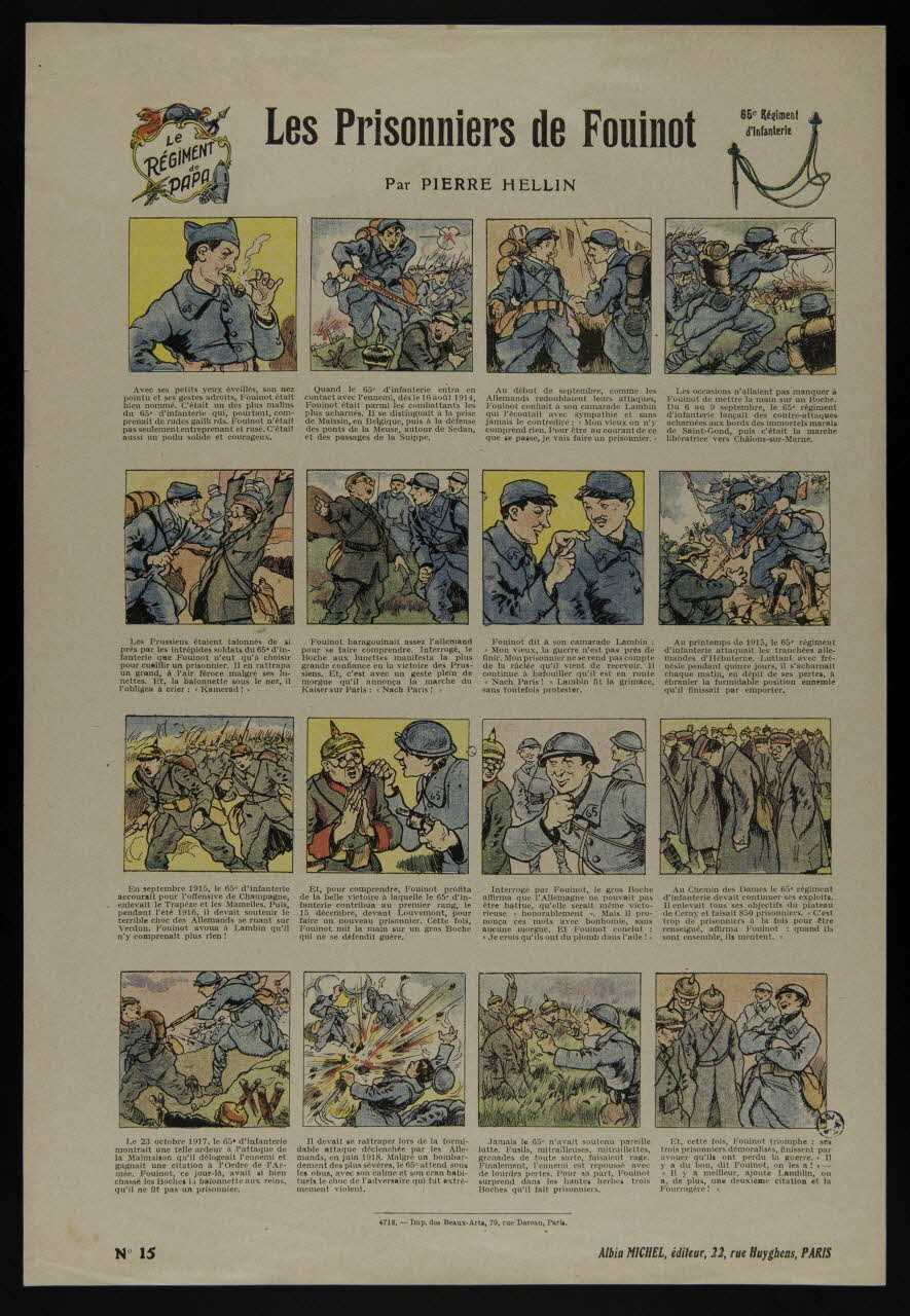 estampe Les Prisonniers de Fouinot 1950.39.1573 Photo