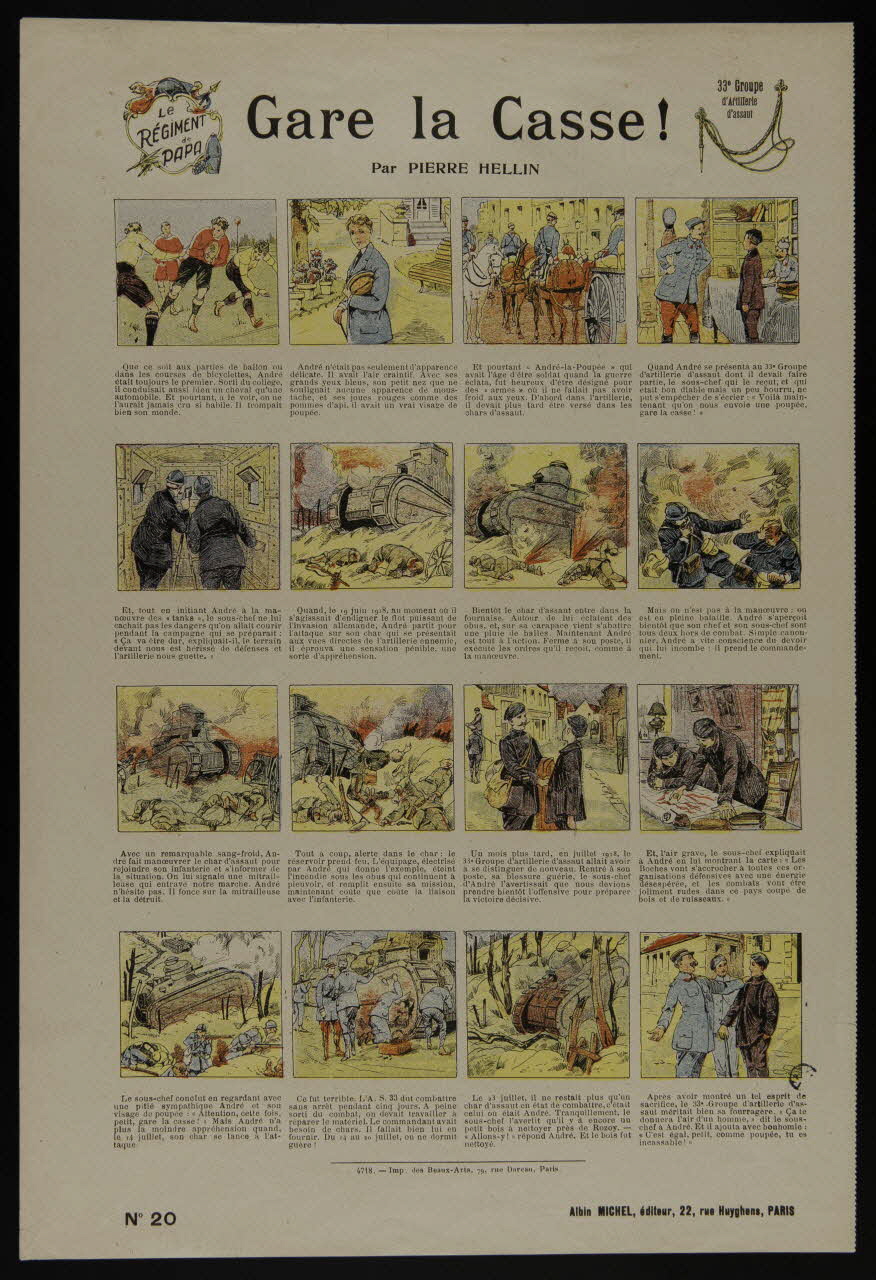 estampe Gare la Casse! 1950.39.1578 Photo