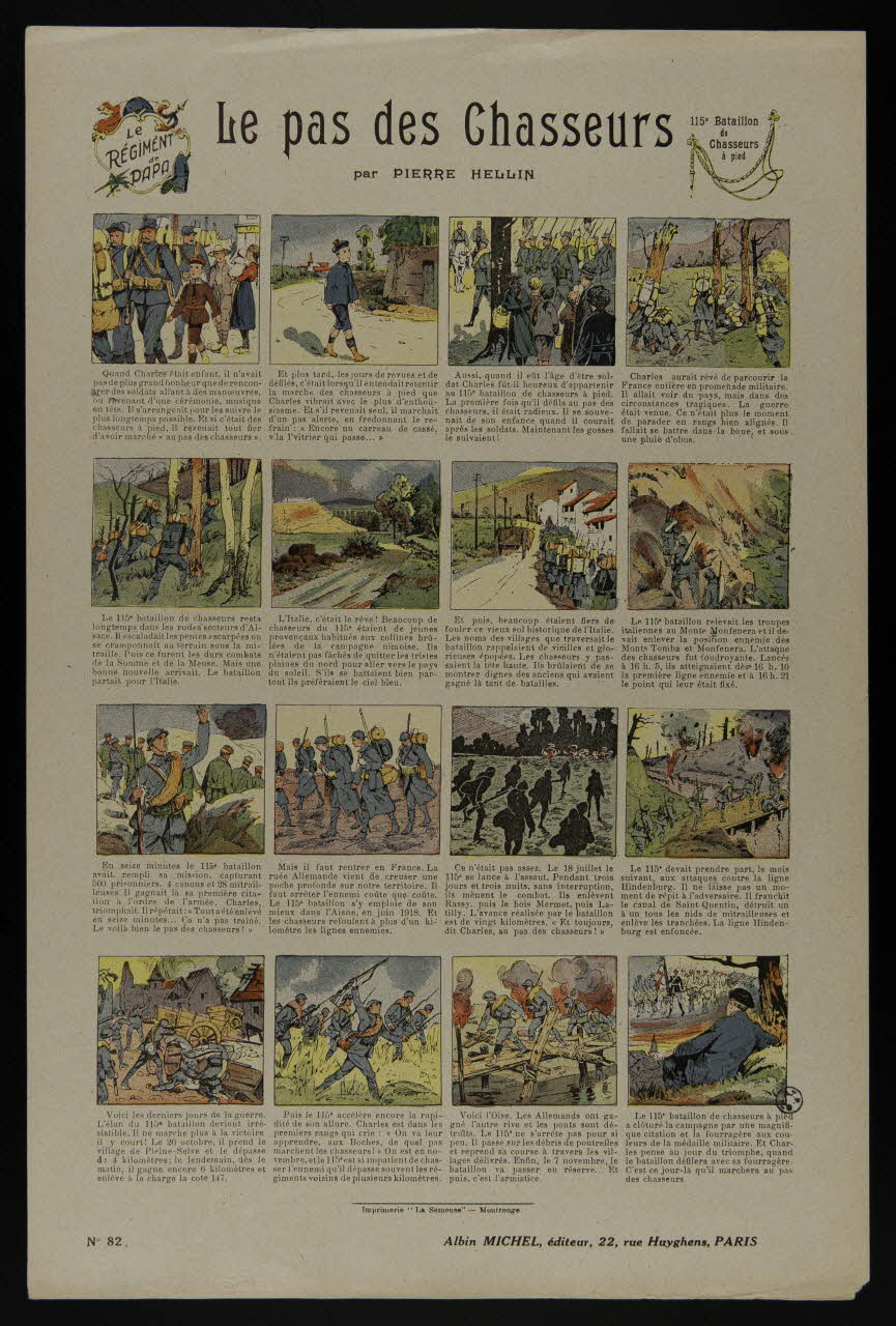 estampe Le pas des Chasseurs 1950.39.1640 Photo