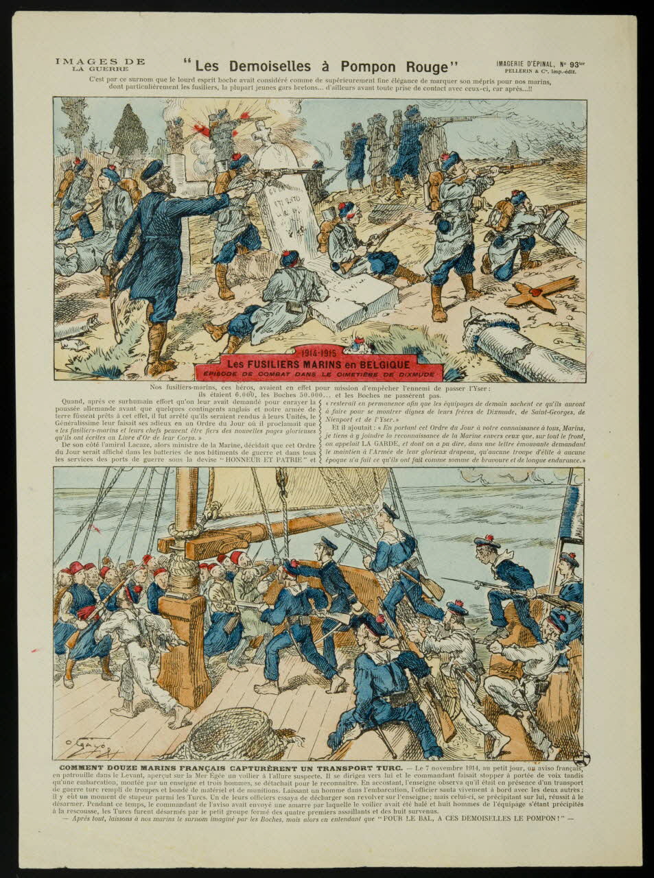 estampe "Les Demoiselles à Pompon Rouge" 1950.39.1781 Photo