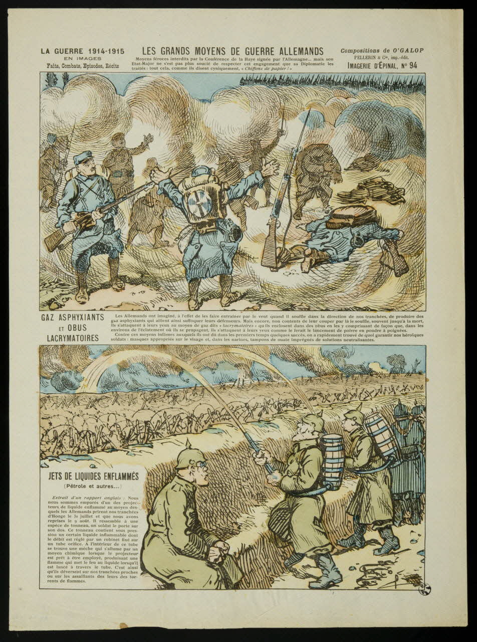 estampe LES GRANDS MOYENS DE GUERRE ALLEMANDS 1950.39.1782 Photo