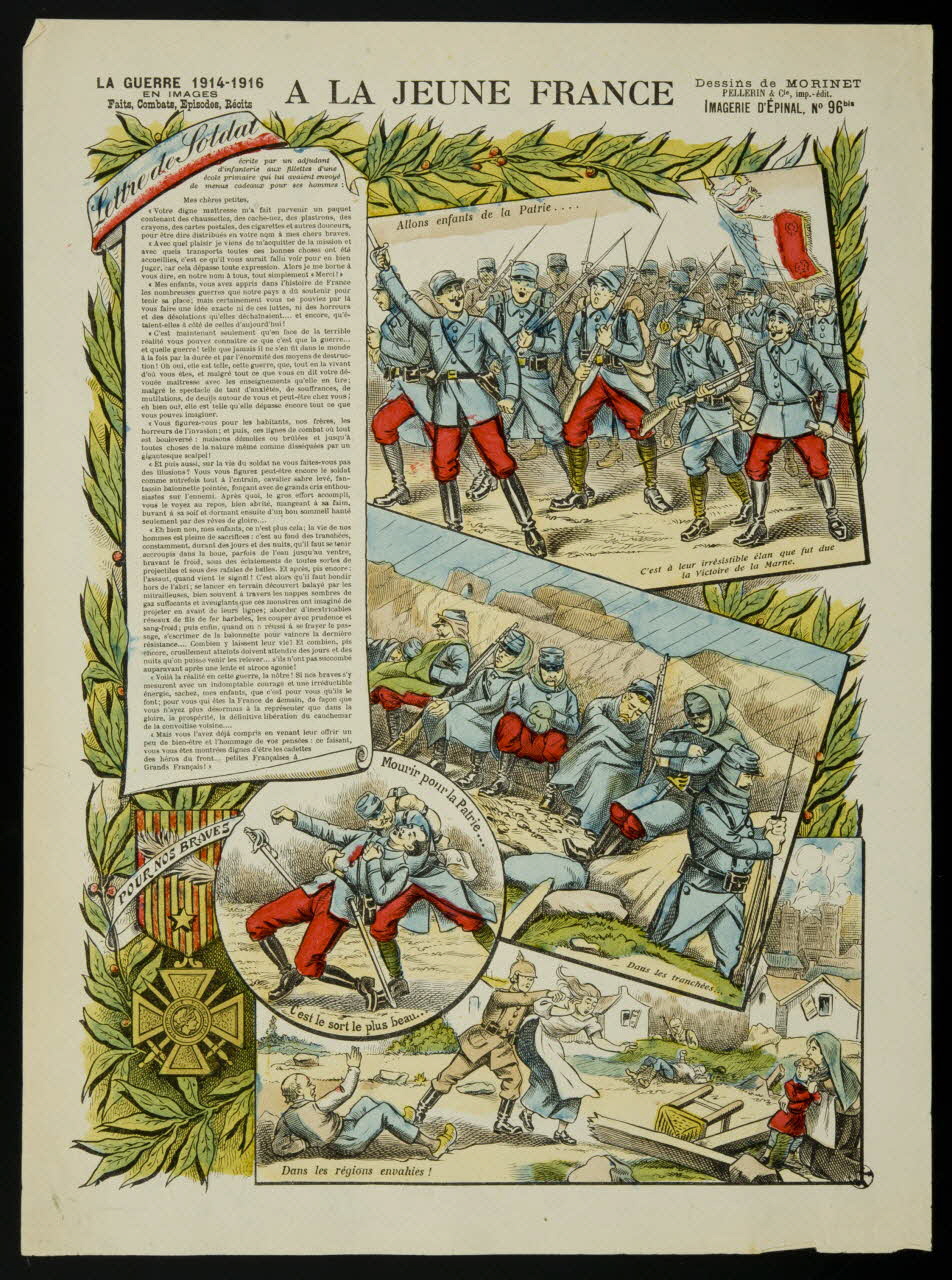 estampe A LA JEUNE FRANCE 1950.39.1784 Photo