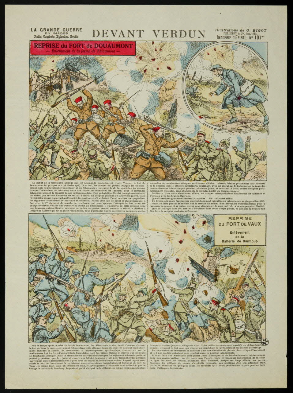 estampe DEVANT VERDUN 1950.39.1797 Photo