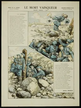 estampe LE MORT VAINQUEUR  (DEVANT VERDUN - 1917) 1950.39.1798 Photo