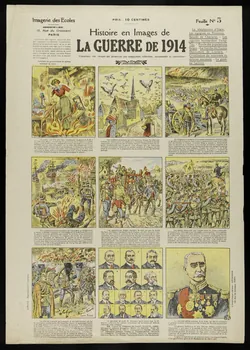 estampe Histoire en Images de  LA GUERRE DE 1914 1950.39.1881 Photo