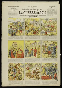 estampe Histoire en Images de  LA GUERRE DE 1914 1950.39.1882 Photo