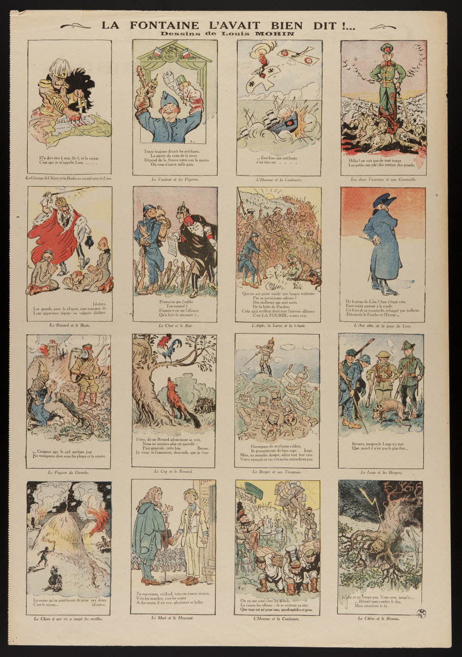 estampe LA FONTAINE L'AVAIT BIEN DIT !... 1950.39.1890 Photo