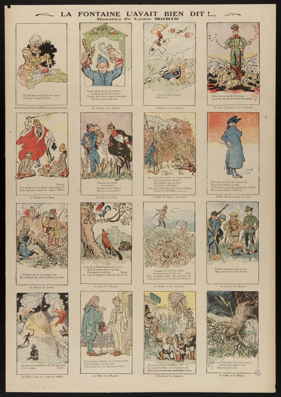 estampe LA FONTAINE L'AVAIT BIEN DIT !... 1950.39.1891 Photo