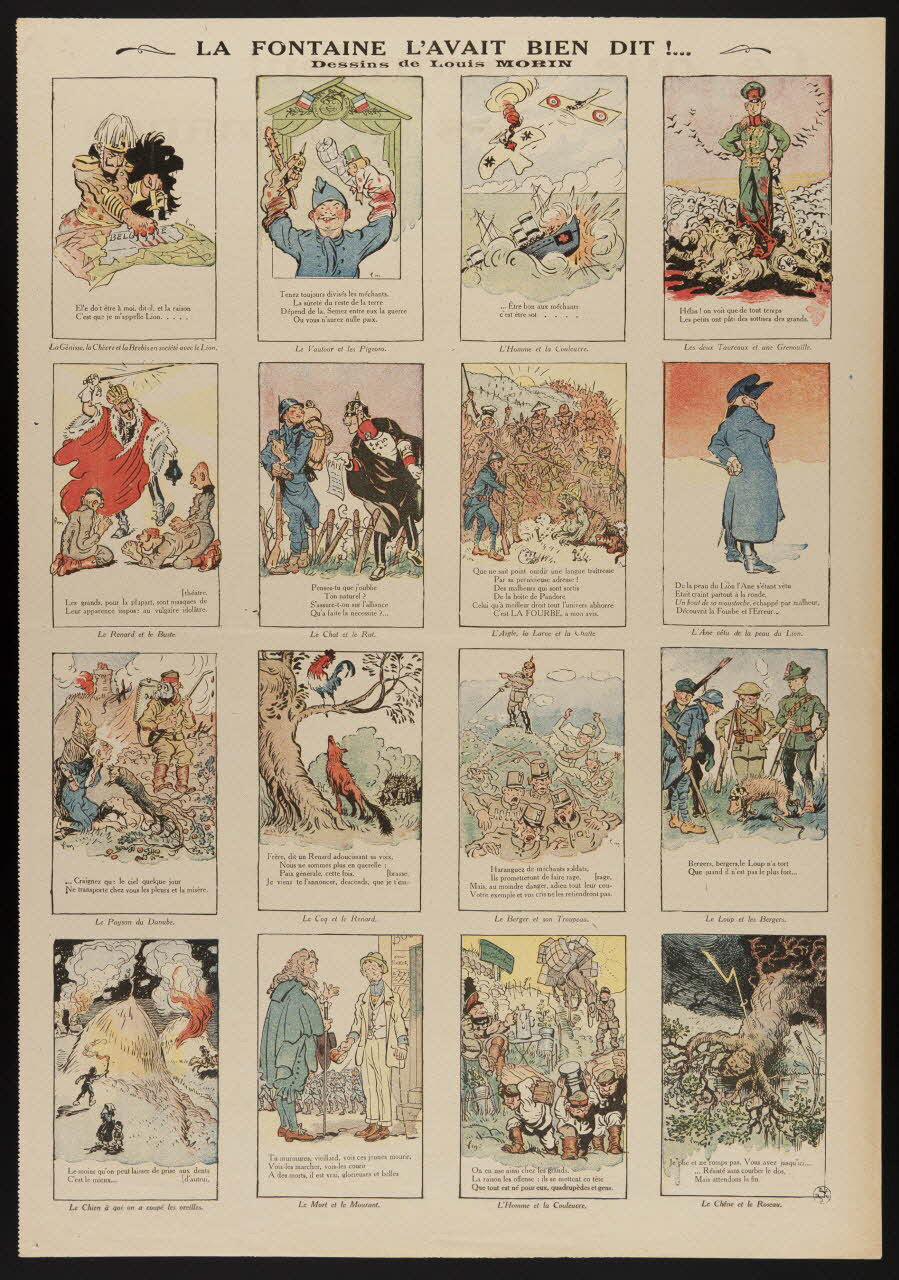 estampe LA FONTAINE L'AVAIT BIEN DIT !... 1950.39.1895 Photo