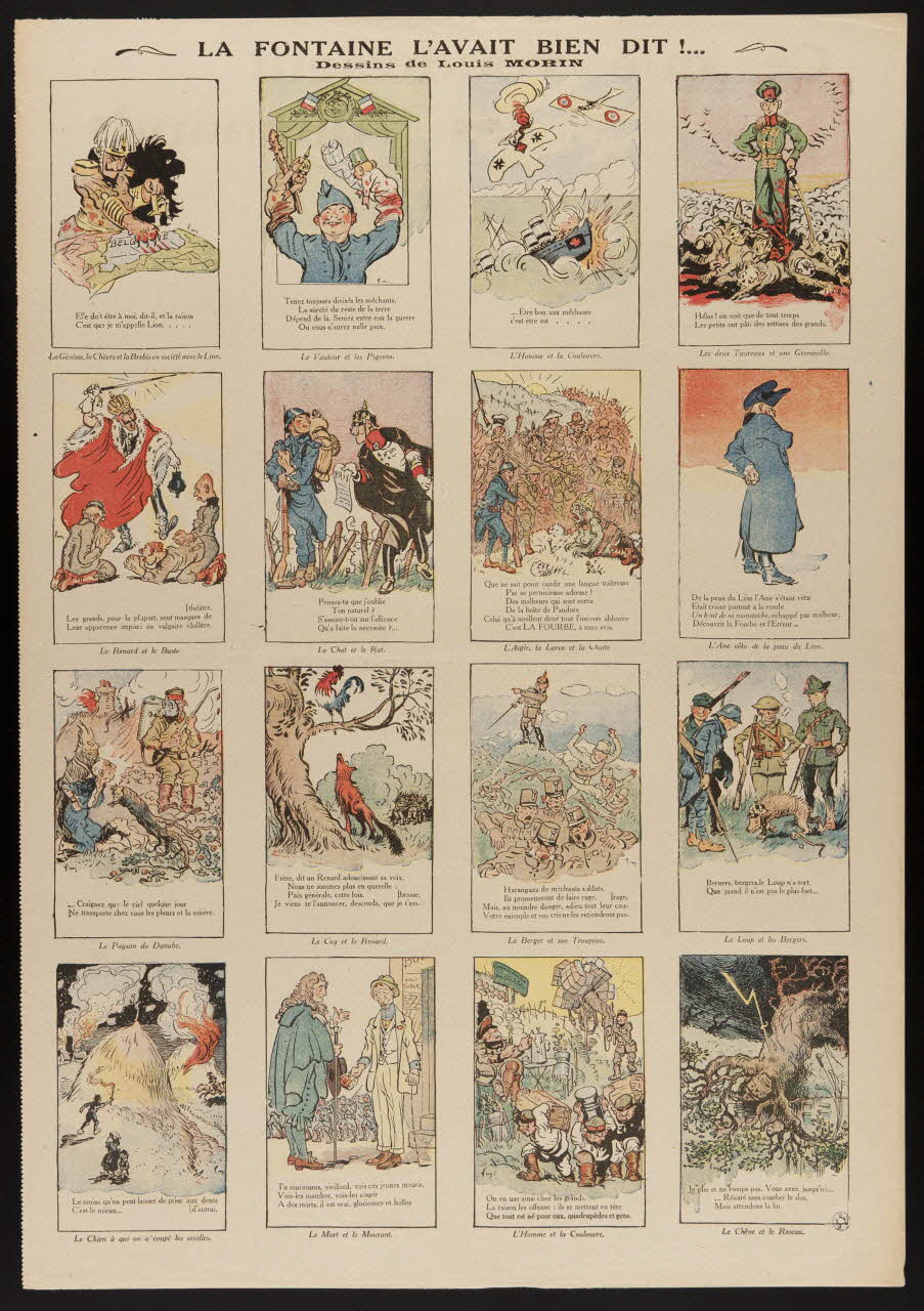 estampe LA FONTAINE L'AVAIT BIEN DIT !... 1950.39.1900 Photo