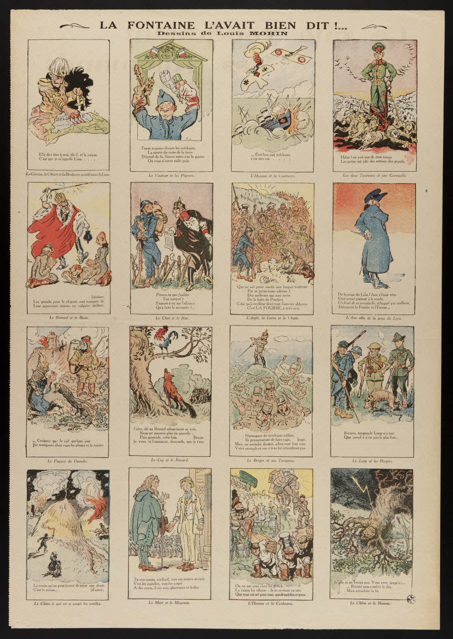 estampe LA FONTAINE L'AVAIT BIEN DIT !... 1950.39.1905 Photo