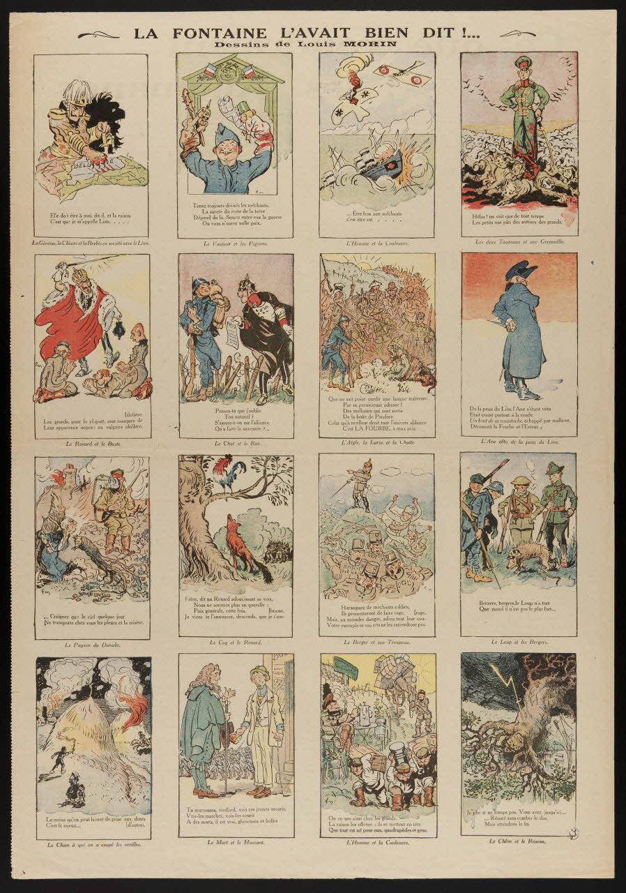 estampe LA FONTAINE L'AVAIT BIEN DIT !... 1950.39.1909 Photo