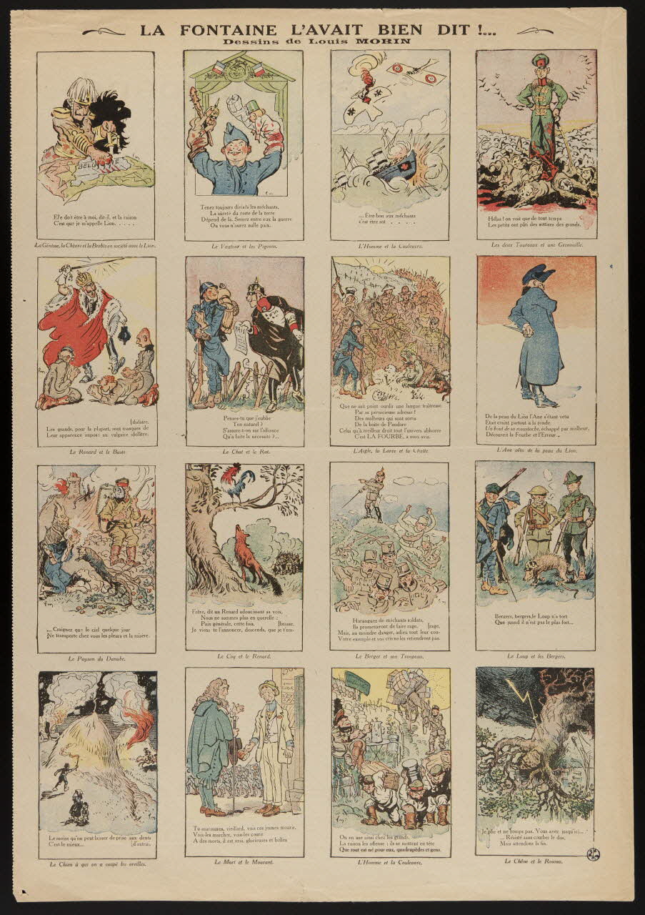 estampe LA FONTAINE L'AVAIT BIEN DIT !... 1950.39.1910 Photo