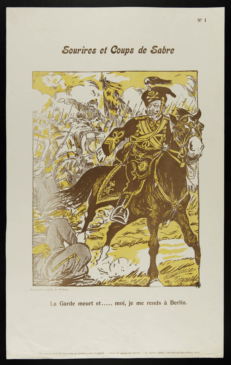 estampe Sourires et Coups de Sabre 1950.39.1938 Photo